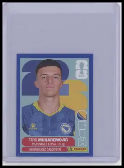 2026 Panini FIFA World Cup Stickers #BIH5 Tarik Muharemovic Blue - Image 1