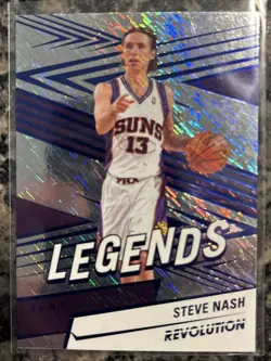 Steve Nash Revolution LEGENDS Storm Totally Certified Mirror-4 Card Lot-Suns - Image 1