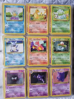 pokemon card vintage collection 250+cards base fossil jungle rocket 1st editions - Image 1
