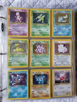 pokemon card vintage collection 250+cards base fossil jungle rocket 1st editions - Image 2