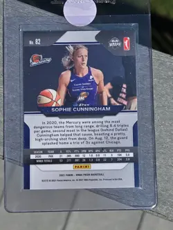 2021 Panini Prizm WNBA Sophie Cunningham Rookie Card - Image 2