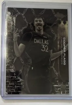 Topps 2025-26 Chrome Cactus Jack x NBA Cooper Flagg #61 Rookie Card - Image 1