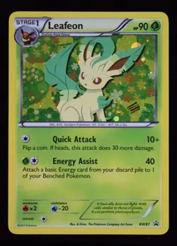 Leafeon Holo - BW87 - BW Black Star Promos - Pokemon Card - Image 1
