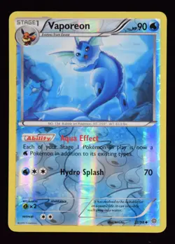 Vaporeon Reverse Holo - 22/98 - Ancient Origins - Pokemon Card - Image 1