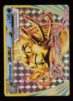Omastar BREAK Holo - 19/124 - Fates Collide - Pokemon Card - Image 1