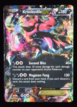 Krookodile EX EX Off Center - XY25/211 - XY Black Star Promos - Pokemon Card - Image 1
