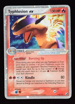 Typhlosion EX - 110/115 - Unseen Forces - Pokemon Card - Image 1