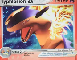 Typhlosion EX - 110/115 - Unseen Forces - Pokemon Card - Image 4