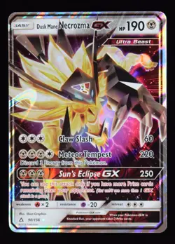 Dusk Mane Necrozma GX - 90/156 - Ultra Prism - Pokemon Card - Image 1