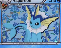 Vaporeon Holo - BW89 - BW Black Star Promos - Pokemon Card - Image 3