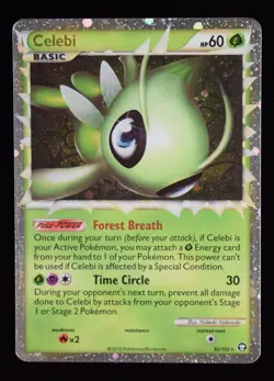 Celebi Holo - 92/102 - Triumphant - Pokemon Card - Image 1