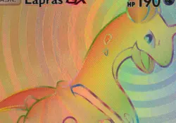 Lapras GX Rainbow Rare - 151/149 - Sun & Moon - Pokemon Card - Image 3