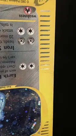 Steelix Holo - H23/H32 - Aquapolis - Pokemon Card - Image 5