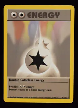 Double Colorless Energy - 96/102 - Base Set - Pokemon Card - Image 1