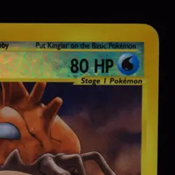 Kingler Reverse Holo - 50/165 - Expedition Base Set - Pokemon Card - Image 5