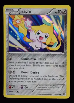 Jirachi Holo - 42/108 - Roaring Skies - Pokemon Card - Image 1
