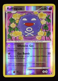 Koffing Reverse Holo - 68/111 - Rising Rivals - Pokemon Card - Image 1
