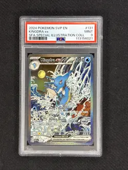 Kingdra ex 131 Sv: Scarlet & Violet Promo Cards Holo PSA 9 - Image 1
