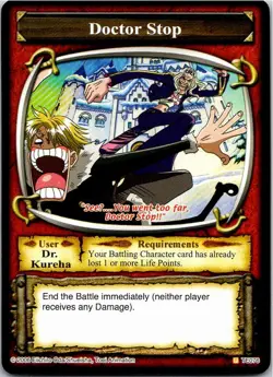 Shonen Jump One Piece Passage CCG Card Doctor Stop - Image 1