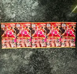 Bandai One Piece Card Game EB-03 Extra Boosters English Booster Pack Lot (5) - Image 1