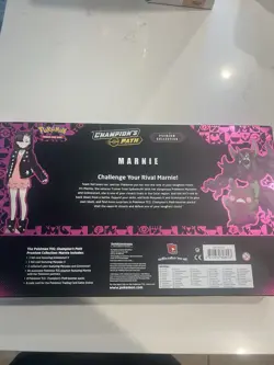 Pokemon TCG Champion's Path Marnie Premium Collection Box 8-Card Booster 2020 - Image 2