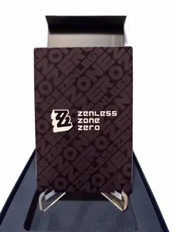 Zenless Zone Zero Soldier 11 GOLD Metal Card Anime Impulse Exclusive Series 2 - Image 2