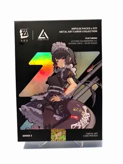 Zenless Zone Zero Soldier 11 GOLD Metal Card Anime Impulse Exclusive Series 2 - Image 3