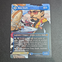 MTG Marvel's Spider-Man Tony Stark & Invincible Iron Man 2-Card Transform - Image 1