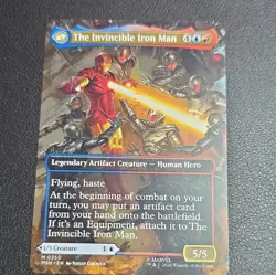 MTG Marvel's Spider-Man Tony Stark & Invincible Iron Man 2-Card Transform - Image 2