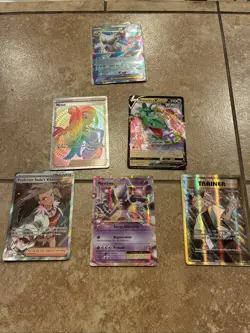 Lot of 6 Rare pokemon cards - Image 1