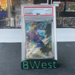 PSA 10 Oshawott White Flare Holo Art Rare 102 Pokemon Card 102/086 - Image 1