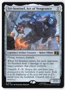 Tri-Sentinel, Act of Vengeance 115 Commander: Marvel Super Heroes - Image 1