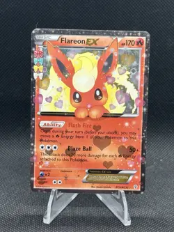 Pokemon TCG Flareon EX RC6/RC32 Generations Ultra Rare - Image 1