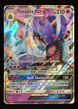 Toxapex GX - 57/145 - Guardians Rising - Pokemon Card - Image 1