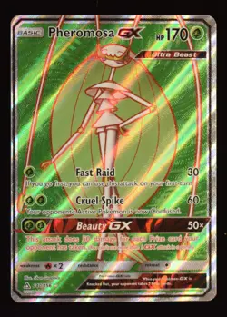 Pheromosa GX Full Art - 140/156 - Ultra Prism - Pokemon Card - Image 1