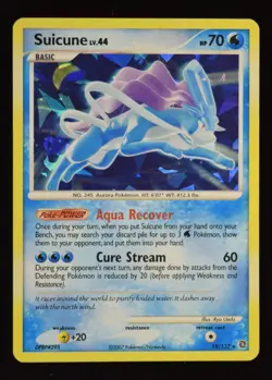 Suicune Cracked Holo - 19/132 - Secret Wonders - Pokemon Card - Image 1