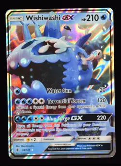 Wishiwashi GX - 38/145 - Guardians Rising - Pokemon Card - Image 1