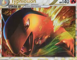 Typhlosion Holo - HGSS09 - HGSS Black Star Promos - Pokemon Card - Image 3