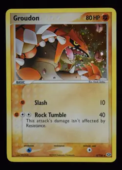 Groudon Holo - 5/106 - Emerald - Pokemon Card - Image 1