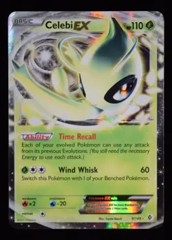 Celebi EX - 9/149 - Boundaries Crossed - Pokemon Card - Image 1