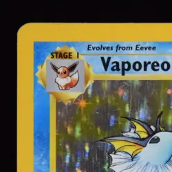 Vaporeon No Symbol Holo - 12/64 - Jungle - Pokemon Card - Image 4