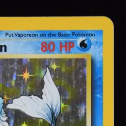 Vaporeon No Symbol Holo - 12/64 - Jungle - Pokemon Card - Image 5