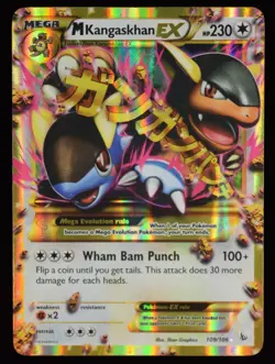 M Kangaskhan EX - 109/106 - Flashfire - Pokemon Card - Image 1