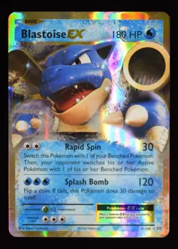 Blastoise EX - 21/108 - Evolutions - Pokemon Card - Image 1
