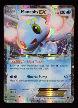 Manaphy EX - 32/122 - BREAKpoint - Pokemon Card - Image 1