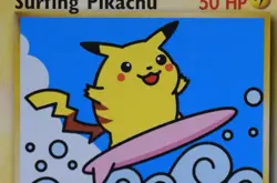 Surfing Pikachu Non-Holo - 28 - Wizards Black Star Promos - Pokemon Card - Image 3