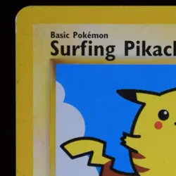 Surfing Pikachu Non-Holo - 28 - Wizards Black Star Promos - Pokemon Card - Image 4