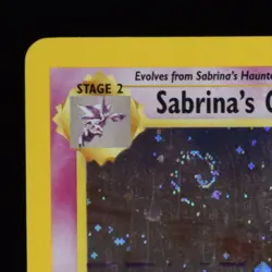 Sabrina's Gengar Holo - 14/132 - Gym Heroes - Pokemon Card - Image 4