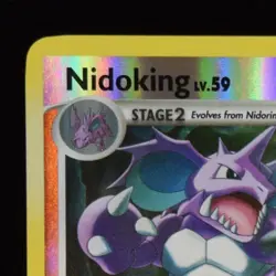 Nidoking Reverse Holo - 29/111 - Rising Rivals - Pokemon Card - Image 4