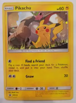 Pikachu SM234 & SM98 Holo Pokemon Sun & Moon Promo Card Lot of 2 Gotta Catch Em - Image 2